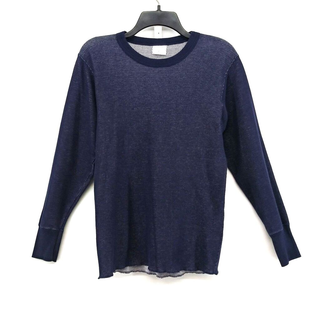 Polar Edge Shirt Youth Size XL Blue Crew Neck Long Sleeve Pullover Top